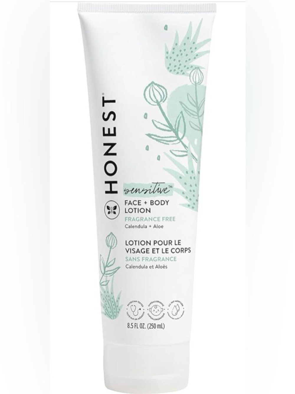 The Honest Company Sensitive Face & Body Lotion, NEW!